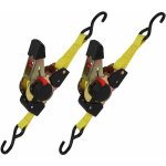 Lot de 2 sangles d'arrimage fishtec enrouleur automatique Lot de 2 sangles d'arrimage fishtec enrouleur automatique