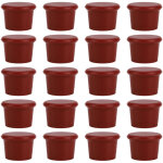 20 bouchons en silicone alimentaire pour bouteilles de vin, bi�re, caf� et vinaigre