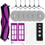 20 kit d'accessoires pour eureka j15 pro ultra aspirateur robot accessoires, 1 brosse principale, 6 brosses ...
