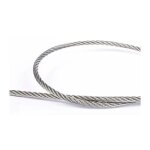 20 mtres de cble diam 3mm acier inox