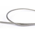 20 mtres de cble diam 4mm acier inox