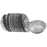 20 moules � tartelettes aux ?ufs en aluminium antiadh�sifs, ronds, pour cupcakes et tartes