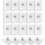 20 pcs accroches tableau sans percer, fixation cadre sans percer, accroche cadre sans percer adhesif ...
