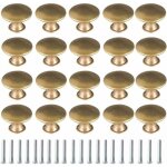 20 pcs boutons en laiton vintage poign�es de meubles poign�es de porte de tiroir poign�es de meubles ...