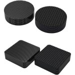 20 pi�ces 10 paires scratch autocollant double face, 5 5cm bande agrippantes adh�sives extra fort rectangle ...