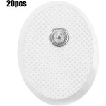 20 pi�ces 3x4cm pads �lectrodes physioth�rapie, patchs �lectrodes massage ovales pour �lectrostimulation ...