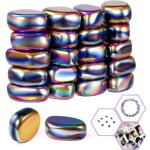 20 pi�ces aimants en h�matite, jeu de pierres magn�tiques avec corde, jeu d'�checs magn�tiques de jeu, ...