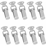 20 pi�ces attache capot fermeture � levier moraillon de porte, fermeture � levier loquet � ressort avec ...