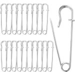 20 pi�ces �pingles de nourrice 10 cm grosse �pingle � nourrice, grandes �pingles � nourrice pour v�tements, ...