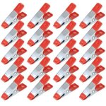 20 pi�ces pinces � ressort m�tal, mod�lisme pince � �piler, metal spring clamps, pinces � linge grip ...
