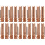 20 pi�ces pointe de contact en cuivre buse de tube contact pour consommables de torche de soudage 15ak ...