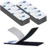 20 pi�ces scratch autocollant double face 3 x 10cm, bande agrippantes adh�sives 3m extra fort rectangle ...