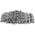200 pi�ces de clous � rivets en forme de champignon pour cuir et sacs � main diy, 0, 6 pouce, longueur ...