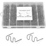 2000 pcs soudure plastique agrafe, agrafes de soudage de voiture 0. 8mm / 0. 6mm baguettes de soudage ...