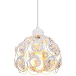 Stoex - 20cm lustre rtro classique suspension luminaire moderne cristal plafonnier crative en mtal ...