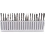 Vurahome - 20pcs fraise carbure de tungstene meche acier rotatif fichiers m�ches en diamant / outil rotatif ...