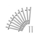 Promotion 20pcs poigne bton de porte t - bar cuisine porte meuble poignes acier inoxydable - entraxe ...