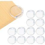 20pcs protege coin de table, protection coin de table et meuble, protecteur transparent des coins(round ...