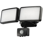 20w lampe de s�curit� etanche � d�tecteur de mouvement, projecteur spot led ext�rieur et int�rieur orientable, ...