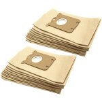 20x sacs aspirateur compatible avec philips impact excel, new york - city line, miami - city line, milano ...