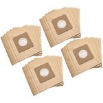 20x sacs compatible avec moulinex mini space, accessimo, compacteo aspirateur - papier, 17, 7cm x 17, ...