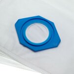 20x sacs compatible avec nilfisk ga 71, ga 70 aspirateur - microfibre non tiss�e, 37, 8cm x 29, 8cm blanc ...