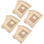 20x sacs compatible avec philips mobilo parquetcare aspirateur - papier, 25, 8cm x 16, 2cm, couleur sable ...