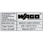 210 - 804 210 - 804 �tiquettes pour imprimantes � transfert thermique surface de marquage: 99 x 44 mm ...