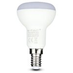 21139 led cee f (a - g) e14 rflecteur 4. 80 w blanc lumire du jour ( x h) 50 mm x 85 mm 1 pc(s) d063812 ...