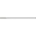 Pferd - tools 21205187 fraise sur tige carbure de tungst�ne cylindre longueur 75 mm dimension produit, ...