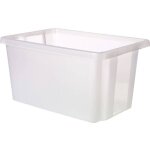 225404 bac gerbable embo�table essentials drehstapelbox 45l, transparent empilable transparent 1 pc(s) ...