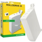 Schellenberg - 22637 rd35 enrouleur de sangle �lectrique 14 mm force de traction (max. ) 12 kg en fa�ade ...