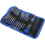 24 en 1 ensemble de tournevis �lectriques, ordinateur portable portable cliquet vis lot, une croix hexagonale ...