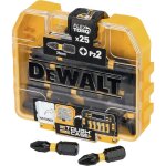 Dewalt ? 25 embouts de vissage pz2 25mm ? impact torsion pour vis grandes dimensions ? coffret tic tac ...