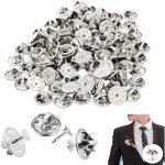 25 paires de fermoir pins, attache pins, papillon d'embrayage cravates tie pin's, pour loisirs cr�atifs ...