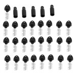 25 pi�ces bouchons de bi�re, brosses pour robinet, couvercles et accessoires pour machine � bi�re