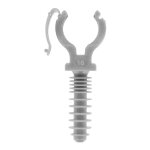 Ram - 250 clipeo simple gris - fixation pour tube irl �25