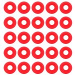 25pcs joints grolsch en silicone rouge pour swing flip top bouteille home brew bi�re bouteille joints ...