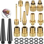 26 pcs adaptateur de pompe  vlo - schrader presta de valve adaptateur de pompe  pneu de bicyclette ...