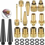 26 pcs adaptateur de pompe � v�lo - schrader presta de valve adaptateur de pompe � pneu de bicyclette ...