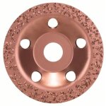 Bosch - meule assiette au carbure, 115 x 22, 23 mm, grain grossier, plate 2608600175