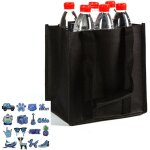 27x18x27cm sac de transport de bouteilles 6 compartiments pour 6 bouteilles de 1, 5l tissu r�sistant ...