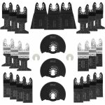 28 accessoires pour outils multifonctions oscillants lame universelle pour coupe d'angle bois / m�tal ...