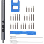 Vurahome - 28in1 200r / min 0. 35n. m torque sans fil type - c rechargeable tournevis �lectrique multi ...