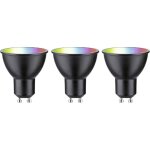 Paulmann - 29153 home ampoule � led gu10 cee: f (a - g) 4. 8 w rvbb noir (mat) r604362