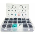 299pcs clips agrafe plastique rivets garnissages pare - chocs panneaux de portes auto voiture universel ...