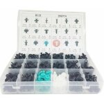 299pcs clips agrafe plastique rivets garnissages pare - chocs panneaux de portes auto voiture universel ...