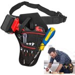 29x19. 5x4cm �lectricien perceuse titulaire ceinture taille sacs pochette suspendue maison jardin perceuses ...