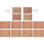 2ensembles papier � lettre vintage et enveloppes papiers vintage pour