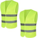 Jamais utilis�]2er gilet de s�curit� automobile, gilet de s�curit� automobile pour femmes hommes adultes, ...